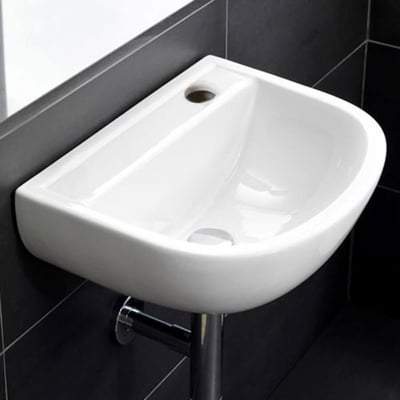 50cm Special Needs Basin 1 Tap Hole with no Overflow - Bathrooms
