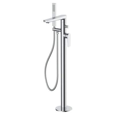 Free Standing Bath Shower Chrome Mixer Tap - Bathrooms