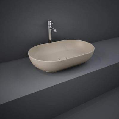 Oval Counter Top Wash Basin 55cm - All Colours - Bathrooms