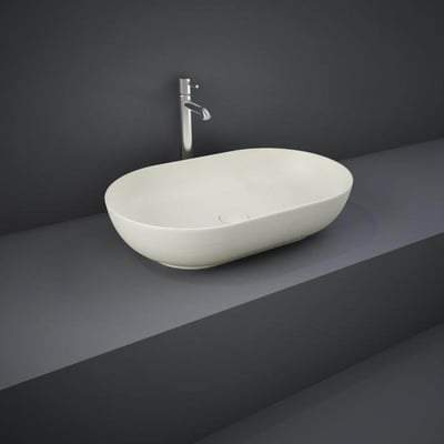 Oval Counter Top Wash Basin 55cm - All Colours - Bathrooms