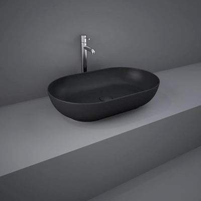Oval Counter Top Wash Basin 55cm - All Colours - Bathrooms