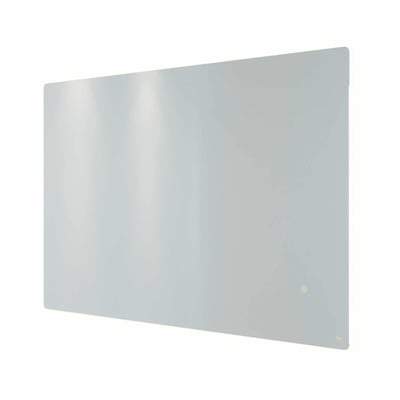 LED Illuminated Landscape Mirror with Demister, Shavers Socket and Touch Sensor Switch - Bathrooms