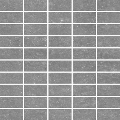 Lounge Anthracite Unpolished Mosaic Tile Sheet - Tiles