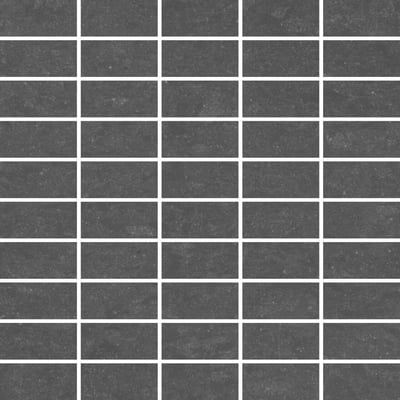Lounge Dark Anthracite Unpolished Mosaic Tile Sheet - Tiles