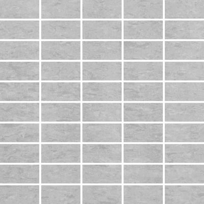 Lounge Grey Unpolished Mosaic Tile Sheet - Tiles