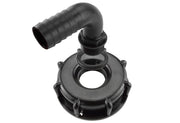 IBC 2” S60X6 Cap with Pond Elbow 20mm Barb - Home & Garden > Lawn & Garden