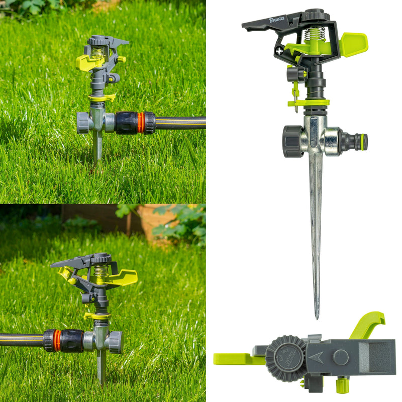 Pulsating Sprinkler on Spike Lime - Home & Garden > Lawn & Garden Garden watering