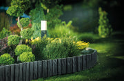 Lawn Edging, Plastic Palisade Wood Effect, 2.32m, Gray - Home & Garden > Lawn & Garden Garden tools & Accesories
