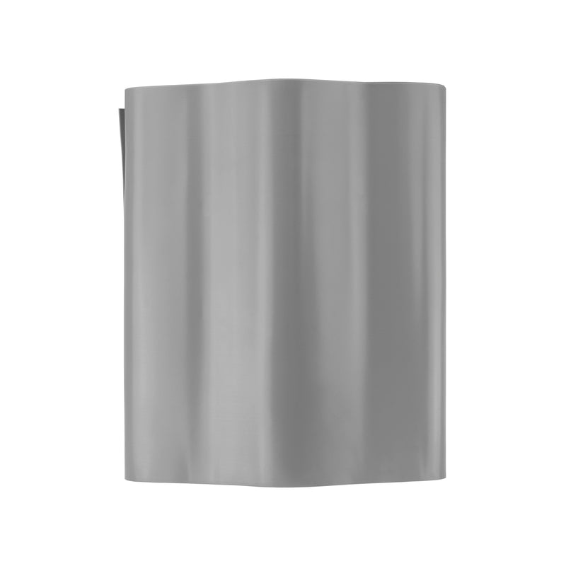 Wavy Plastic Garden Lawn Edging, H=15CM, L=9M, Light Gray - Hardware > Fencing & Barriers > Garden Borders & Edging > Edging Garden tools & Accesories