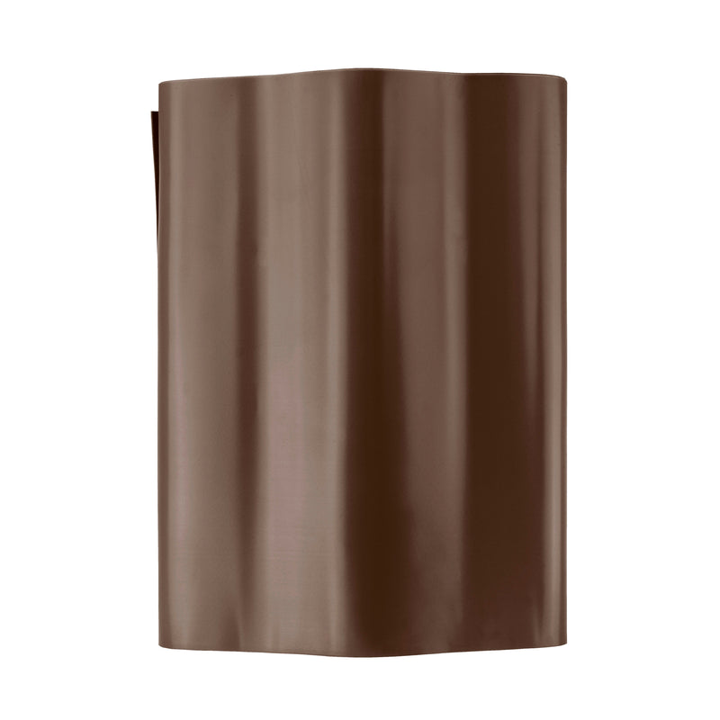 Wavy Plastic Garden Lawn Edging, H=20CM, L=9M, Brown - Hardware > Fencing & Barriers > Garden Borders & Edging > Edging Garden tools & Accesories