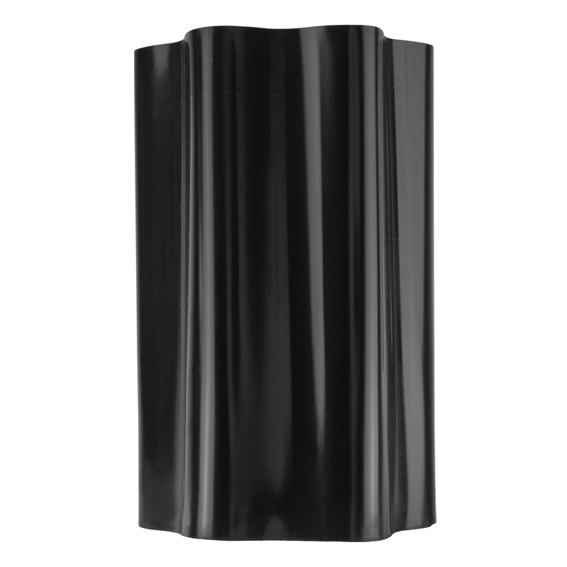 Wavy Plastic Garden Lawn Edging, H=25CM, L=9M, Black - Hardware > Fencing & Barriers > Garden Borders & Edging > Edging Garden tools & Accesories