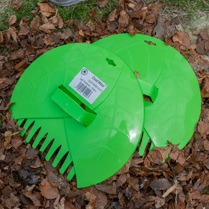 Leaf Grab Garden Cleaning Scoops, Green - Home & Garden > Lawn & Garden > Gardening > Gardening Tools Garden tools & Accesories
