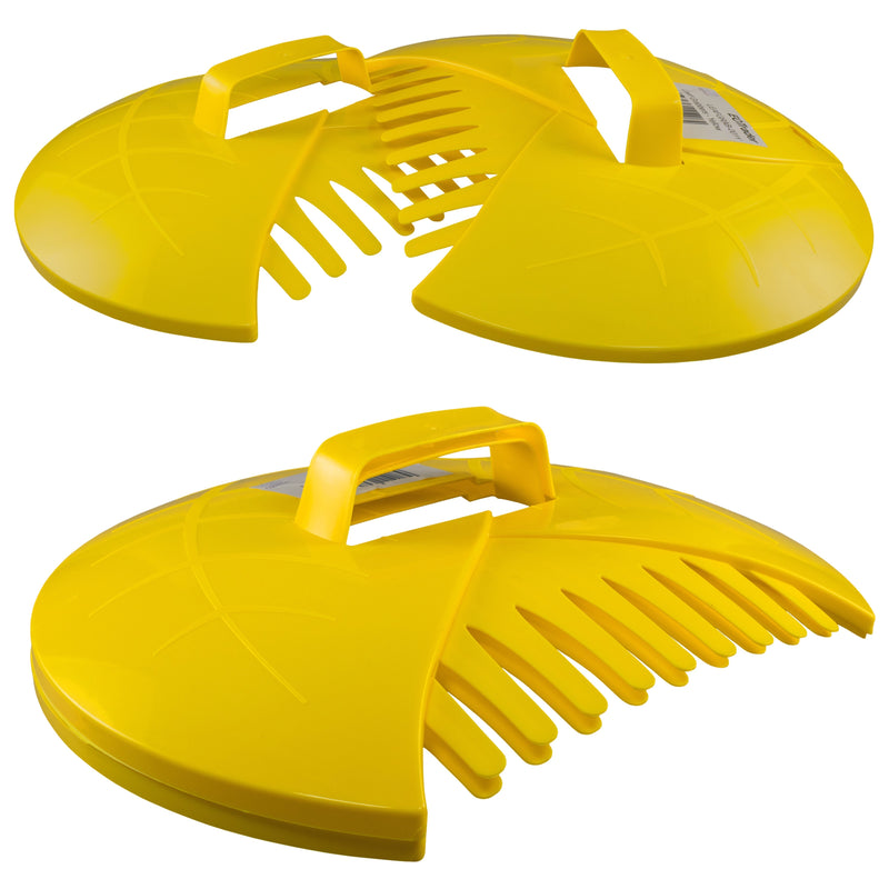 Leaf Grab Garden Cleaning Scoops, Yellow - Home & Garden > Lawn & Garden > Gardening > Gardening Tools Garden tools & Accesories