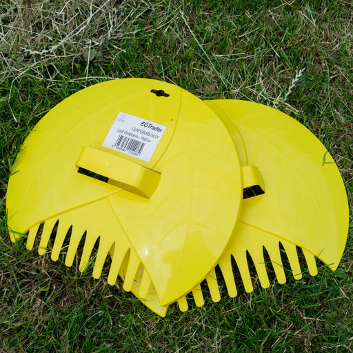 Leaf Grab Garden Cleaning Scoops, Yellow - Home & Garden > Lawn & Garden > Gardening > Gardening Tools Garden tools & Accesories
