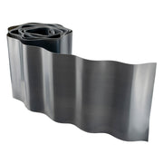 Wavy Plastic Garden Lawn Edging, H=10CM, L=9M, Gray - Hardware > Fencing & Barriers > Garden Borders & Edging > Edging Garden tools & Accesories
