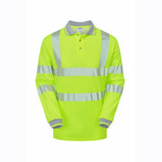 PULSAR LIFE LFE903 / LFE904 Long Sleeve Hi-Vis Polo Shirt - HI-VIS T-SHIRTS