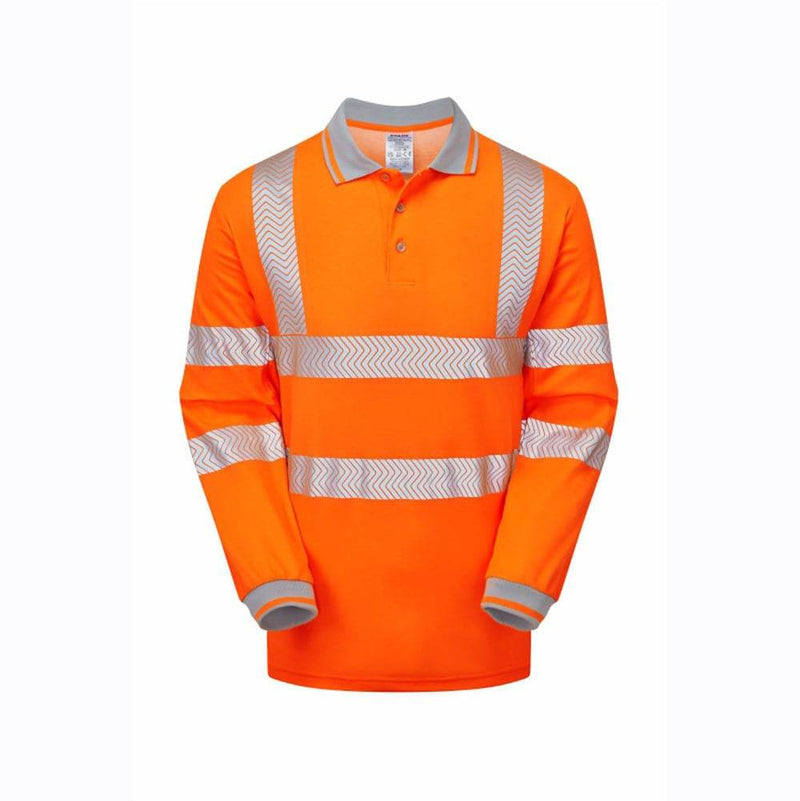 PULSAR LIFE LFE903 / LFE904 Long Sleeve Hi-Vis Polo Shirt - HI-VIS T-SHIRTS