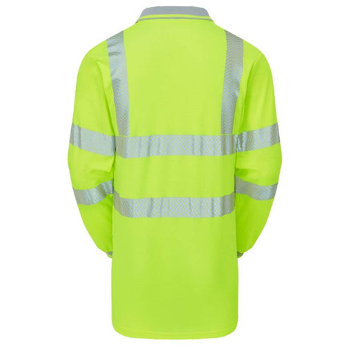 PULSAR LFE925 Protect Long Sleeved Hi-Vis Polo shirt - HI-VIS T-SHIRTS