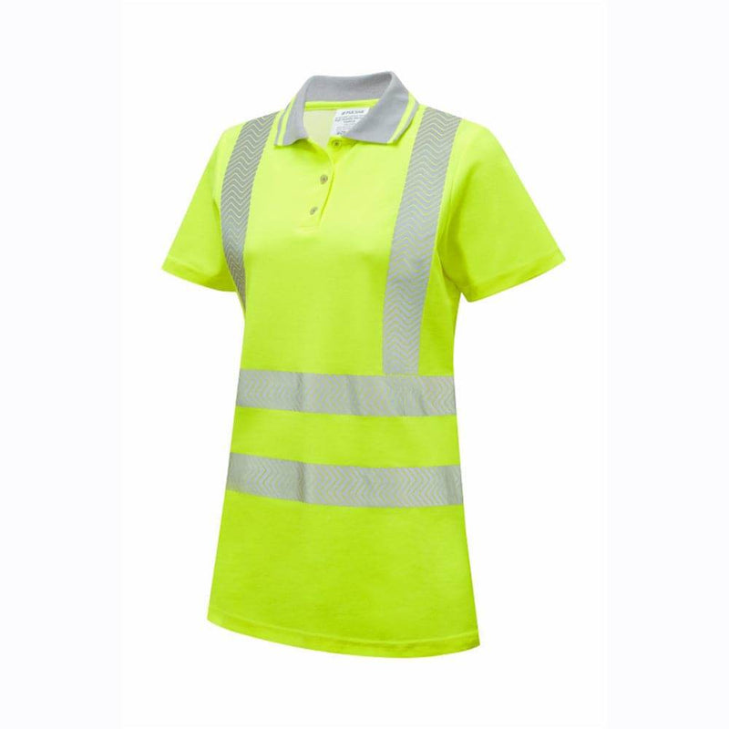 PULSAR LIFE LFE950 / LFE951 Ladies Sustainable Hi-Vis Polo Shirt - WOMENS HI-VIS CLOTHING