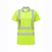 PULSAR LIFE LFE950 / LFE951 Ladies Sustainable Hi-Vis Polo Shirt - WOMENS HI-VIS CLOTHING