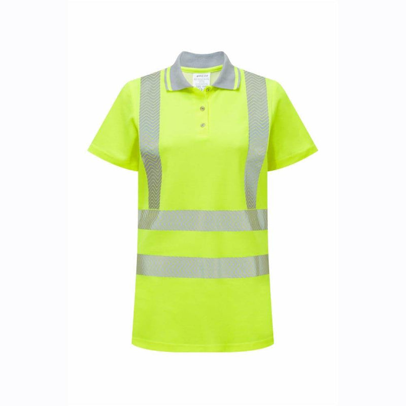 PULSAR LIFE LFE950 / LFE951 Ladies Sustainable Hi-Vis Polo Shirt - WOMENS HI-VIS CLOTHING