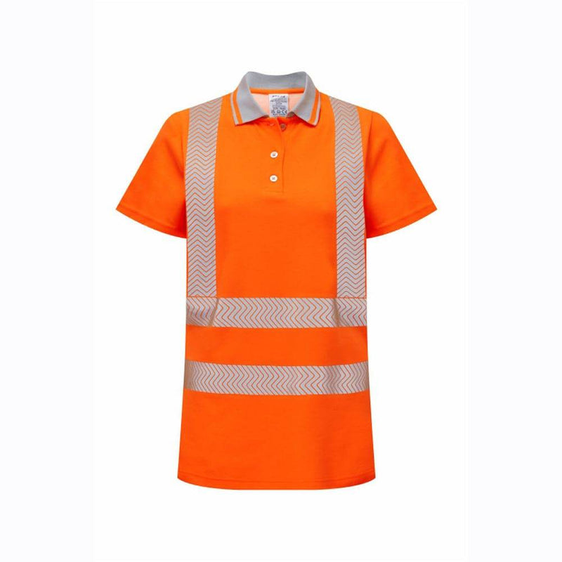 PULSAR LIFE LFE950 / LFE951 Ladies Sustainable Hi-Vis Polo Shirt - WOMENS HI-VIS CLOTHING