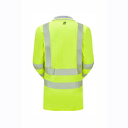 PULSAR LIFE LFE953 / LFE954 Ladies Long Sleeve Sustainable Hi-Vis Polo Shirt - HI-VIS T-SHIRTS