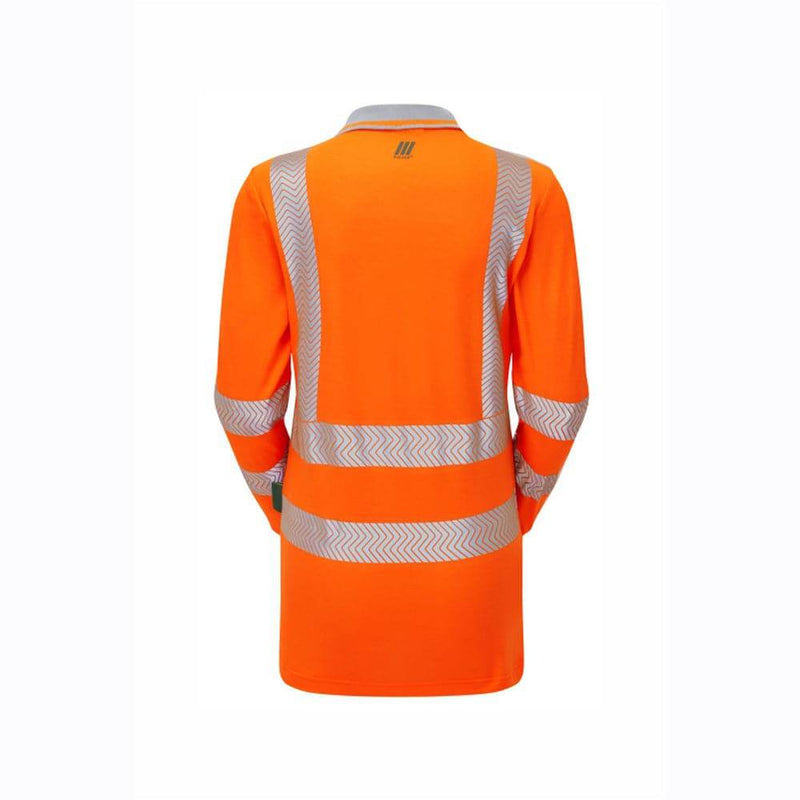 PULSAR LIFE LFE953 / LFE954 Ladies Long Sleeve Sustainable Hi-Vis Polo Shirt - HI-VIS T-SHIRTS