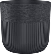 Luca Pot without Hole 140mm Deep Black - Home & Garden > Lawn & Garden > Gardening > Pots & Planters > Pots Planting