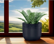 Luca Pot without Hole 140mm Deep Black - Home & Garden > Lawn & Garden > Gardening > Pots & Planters > Pots Planting