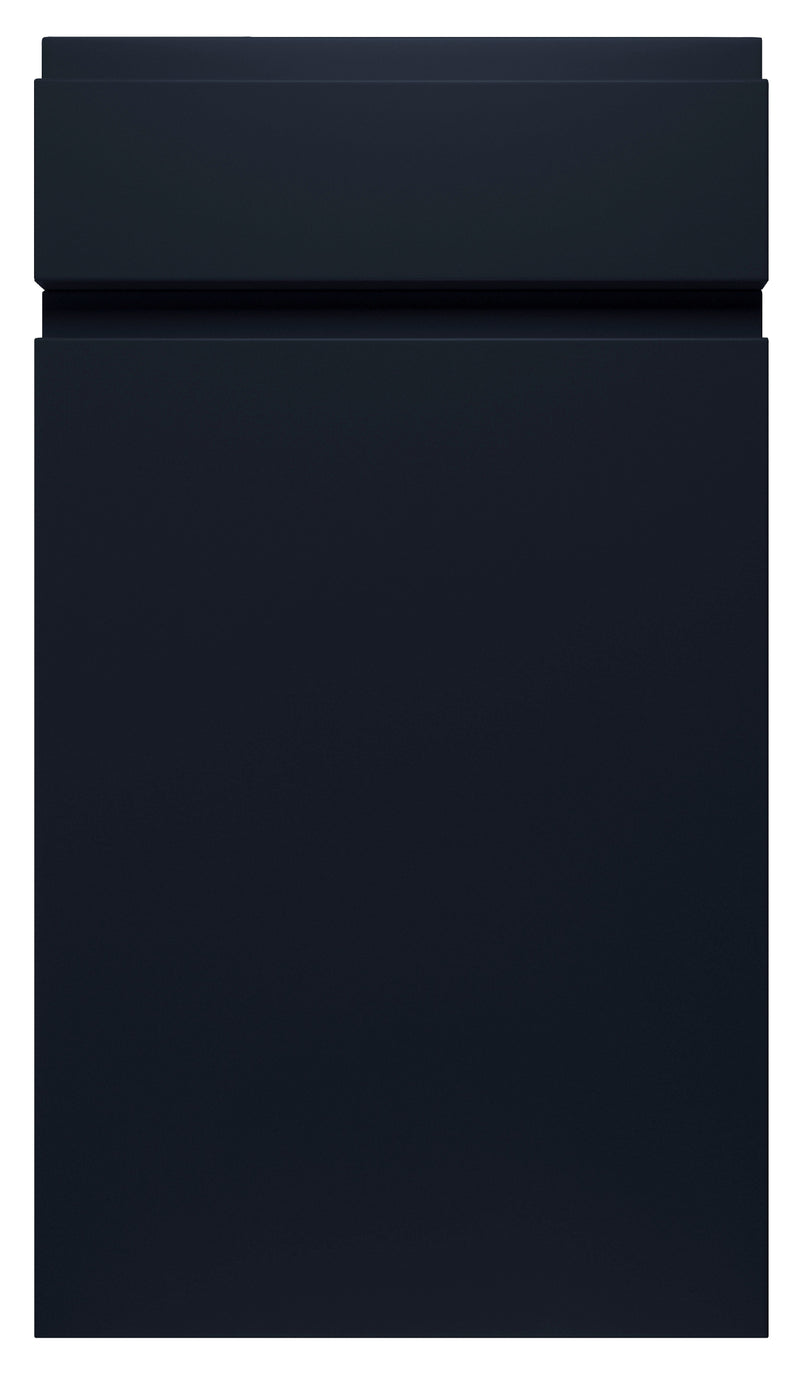 Larissa Handle Less Indigo Matt J Pull- Replacement Kitchen Drawer Front (140mm High) -