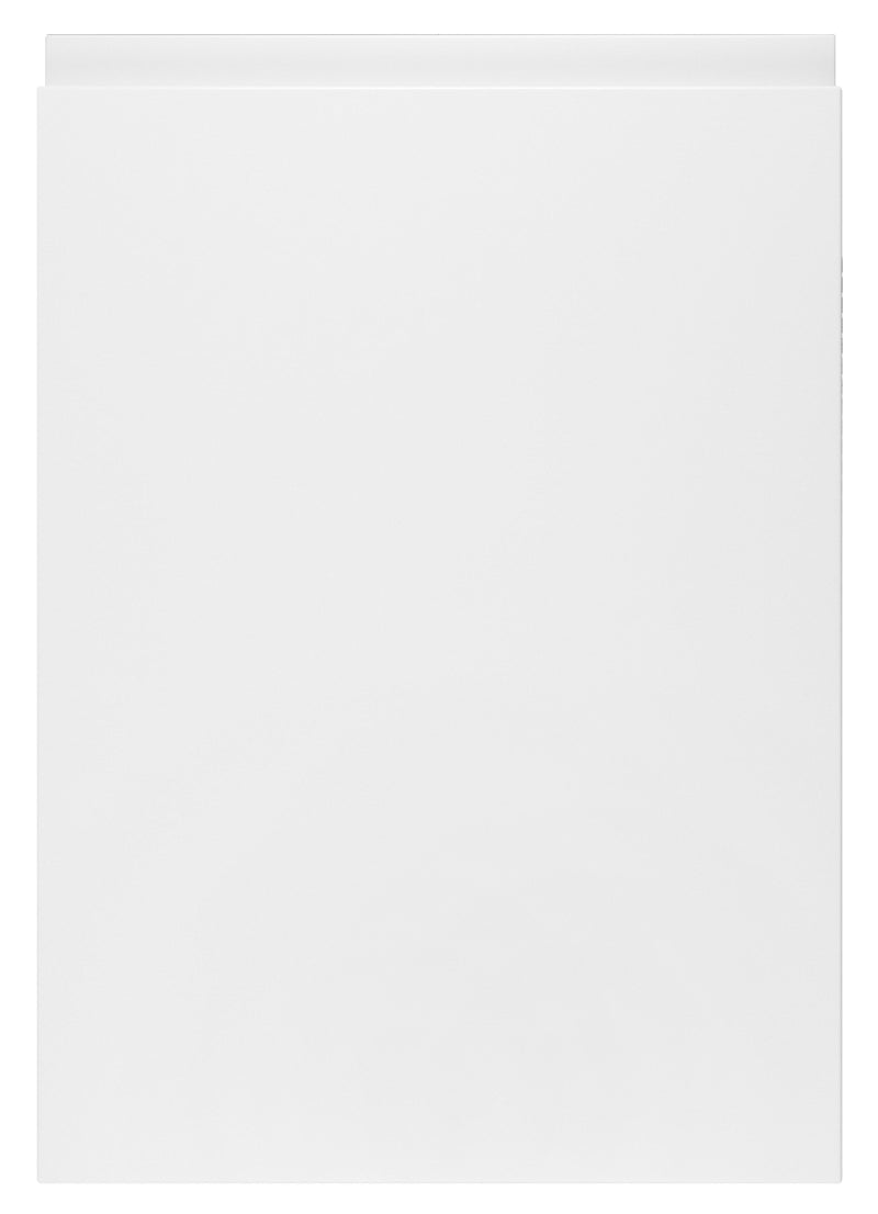Larissa Handle Less White Matt J Pull- Replacement Kitchen Doors (980mm High) -