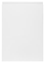 Larissa Handle Less White Matt J Pull- Replacement Kitchen Doors (570mm High) -
