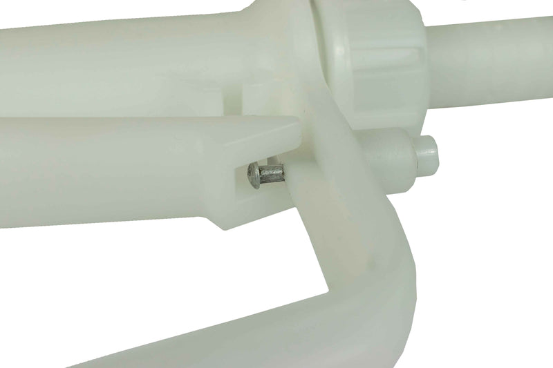 Fuel Gun White 1" Barb Inlet - 25mm Outlet - Home & Garden Tech Hose & Fittings