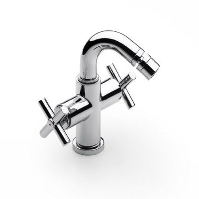 Loft Chrome Bidet Mixer Tap With Pop-Up Waste - Bathrooms