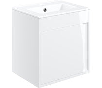 Lucas 510mm Wall Hung Unit Inc. Basin -