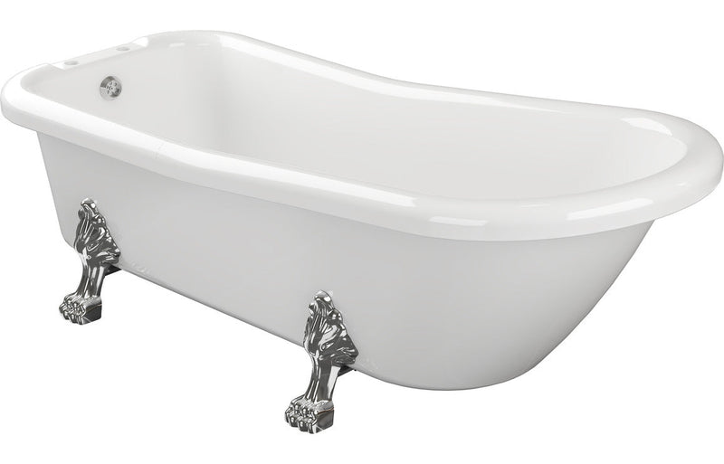 Lucretia Freestanding 1530x670x760mm 2TH Bath w/Feet -