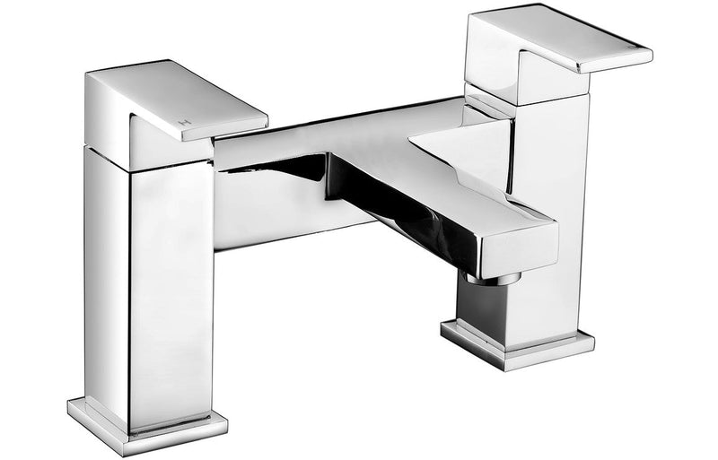 Luxulyan Bath Filler - Chrome -