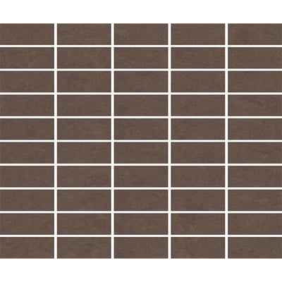 Lounge Mocca Unpolished Mosaic Tile Sheet - Tiles