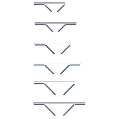 External Pre-Finished Oak French Door Side Light (Chrome) -