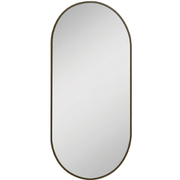 Sharon Oval LED Mirror - 520 x 920mm - Bathrooms