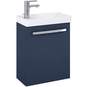 Aquatrend 455mm Wall Hung Base Unit & Basin - All Colours - Bathrooms