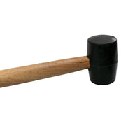 Rubber Mallet with Wooden Handle - Home Nail Framing Roofing Straight Handle DIY Hand Tool - Home & Garden > Lawn & Garden Garden tools & Accesories