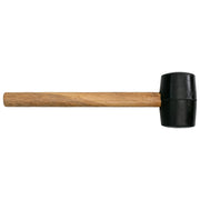 Rubber Mallet with Wooden Handle - Home Nail Framing Roofing Straight Handle DIY Hand Tool - Home & Garden > Lawn & Garden Garden tools & Accesories