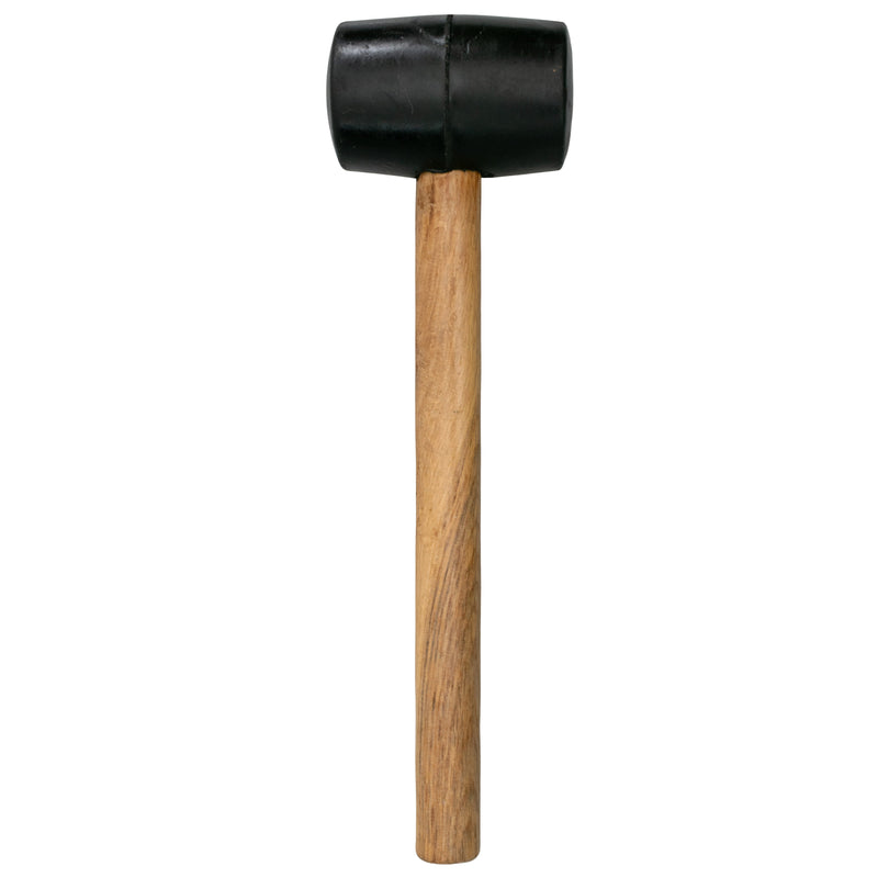 Rubber Mallet with Wooden Handle - Home Nail Framing Roofing Straight Handle DIY Hand Tool - Home & Garden > Lawn & Garden Garden tools & Accesories
