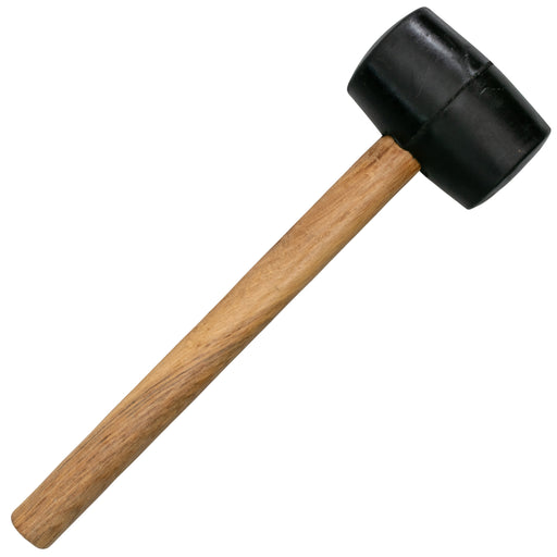 Rubber Mallet with Wooden Handle - Home Nail Framing Roofing Straight Handle DIY Hand Tool - Home & Garden > Lawn & Garden Garden tools & Accesories