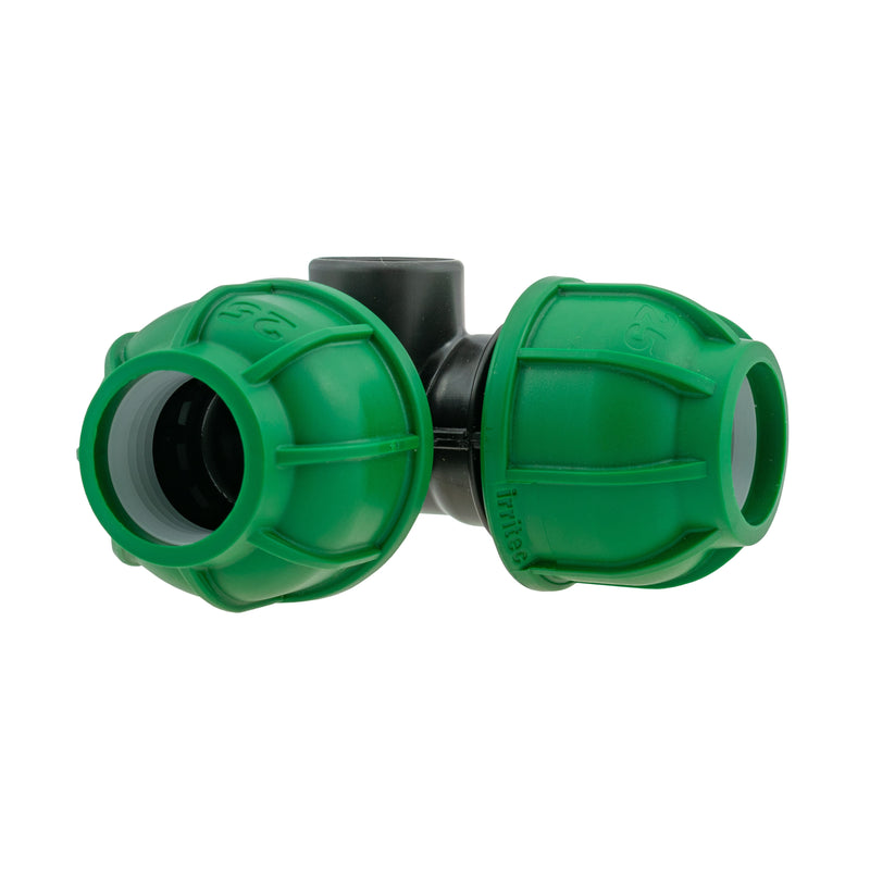 MDPE Elbow-Tee 25mm - 1/2" BSPM - Hardware > Plumbing Tech Hose & Fittings