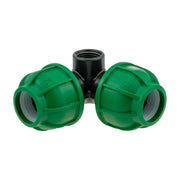 MDPE Elbow-Tee 25mm - 1/2" BSPM - Hardware > Plumbing Tech Hose & Fittings