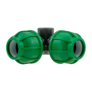 MDPE Elbow-Tee 25mm - 1/2" BSPM - Hardware > Plumbing Tech Hose & Fittings