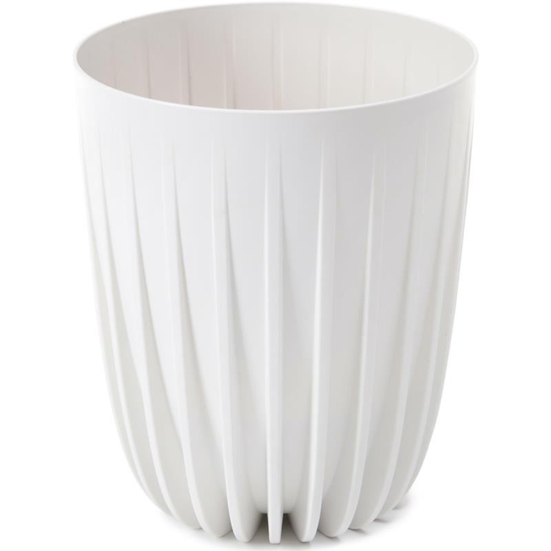 Mira Pot Without Hole 145mm White - Home & Garden > Lawn & Garden > Gardening > Pots & Planters > Pots Planting
